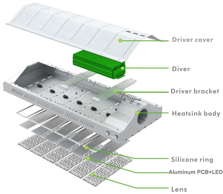 ip67 stamping led street light